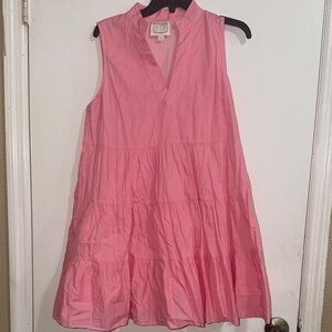 Sail to Sable Pink Sleeveless Dress